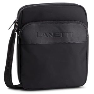 Pánské tašky Lanetti RM0891 Textilní materiál,Ekologická kůže