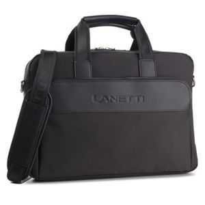 Pánské tašky Lanetti RM0899 Textilní materiál,Ekologická kůže