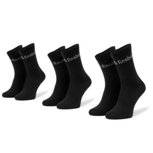 Ponožky Reebok DU2971 r.39-42 Elastan,Polyamid,Polyester,Bavlna