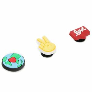 Ozdoby na boty Crocs Peace And Love 3-Pack 10007841