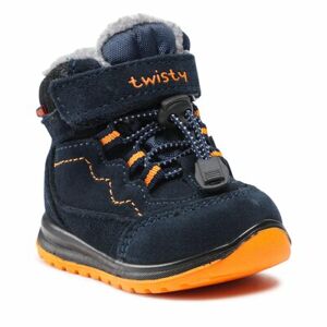 Šněrovací boty Twisty CP91-21906 Přírodní kůže (useň) - Semiš
